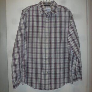 Authentic Consensus Plaid men Regular fit shirt Sz M